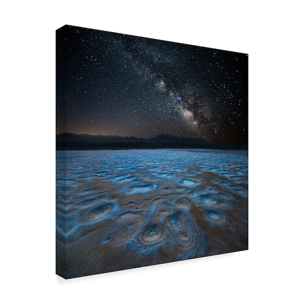 John Fan 'Planet' Canvas Art,35x35